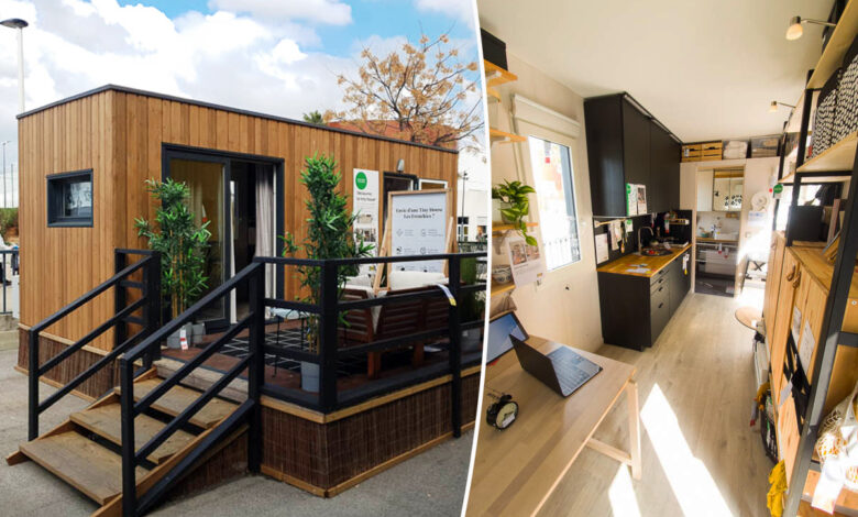 La Tiny House "les Frenchies" en partenariat avec IKEA