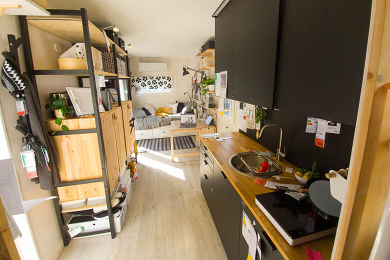 L'intérieur de la Tiny House IKEA par les Frenchies