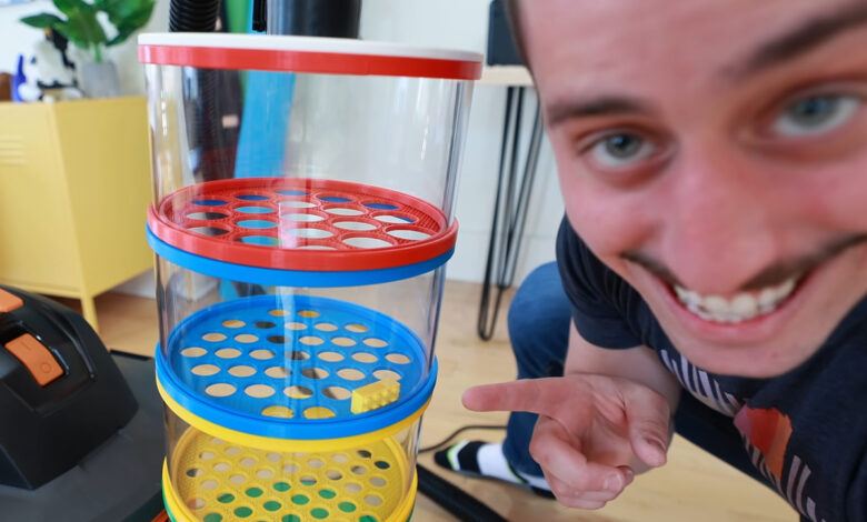un appareil pour trier les LEGOS