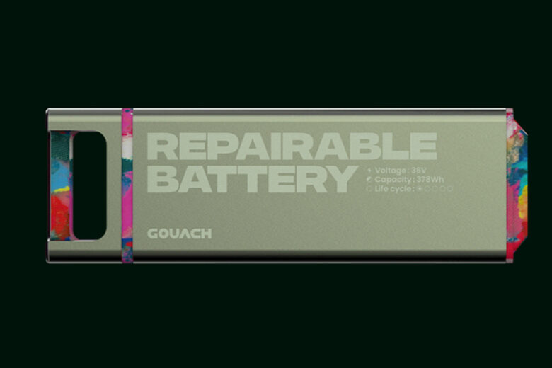 La batterie réparable Gouach