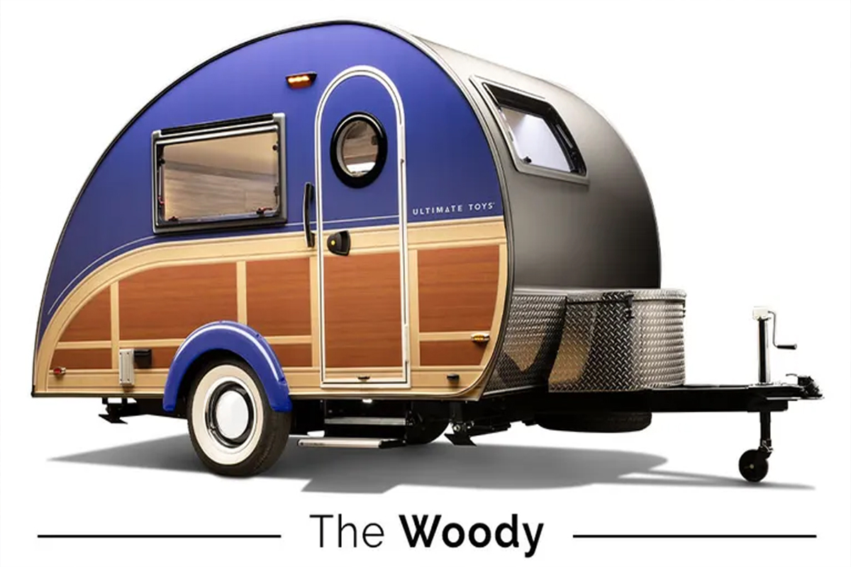 Ultimate Camper : une mini caravane teardrop résolument vintage - NeozOne