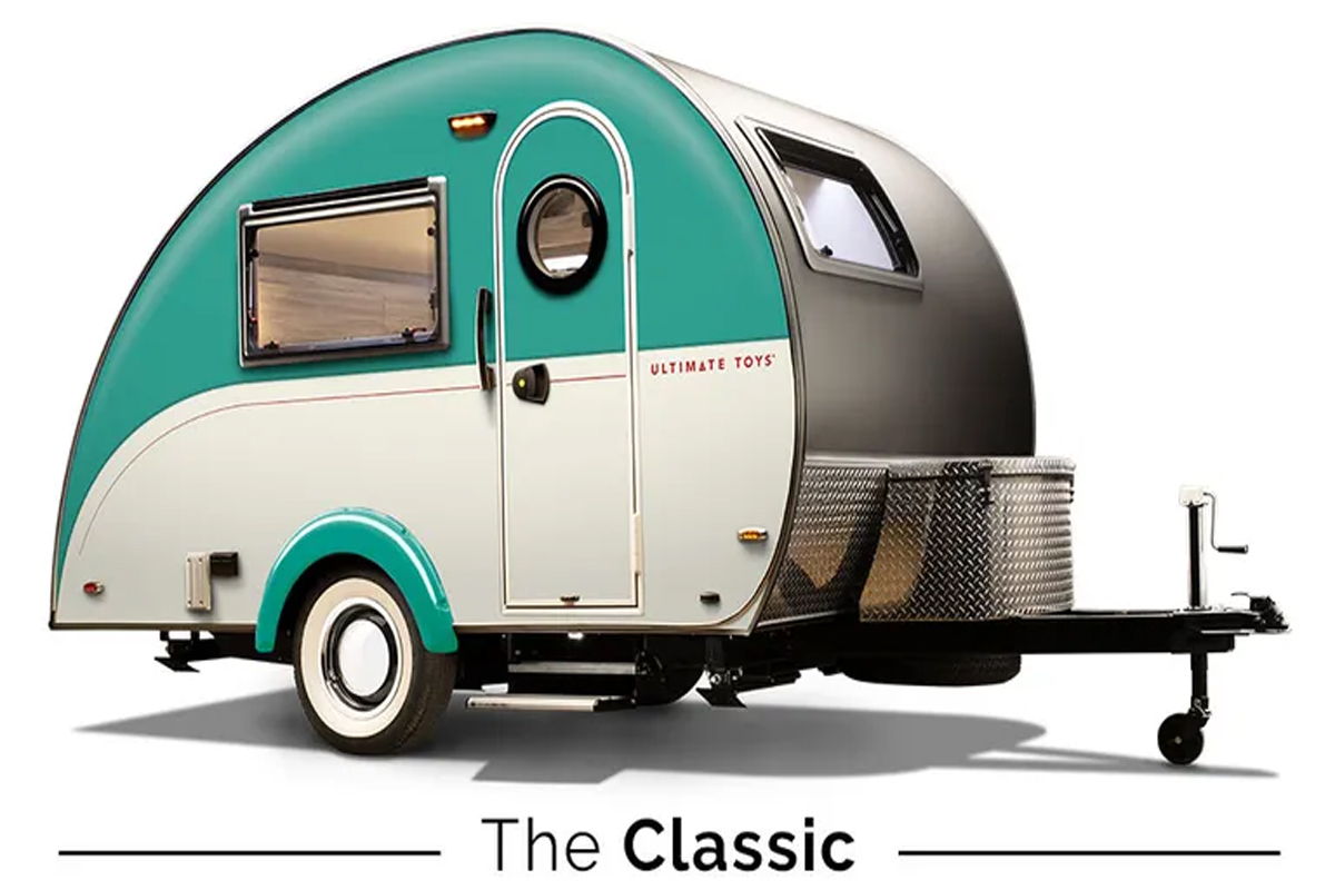 Ultimate Camper : une mini caravane teardrop résolument vintage - NeozOne