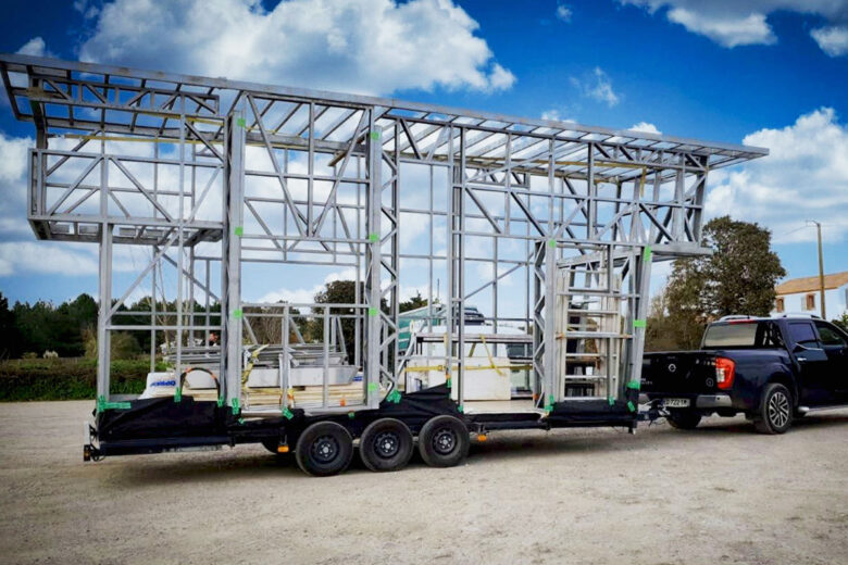 Une Tiny House en construction