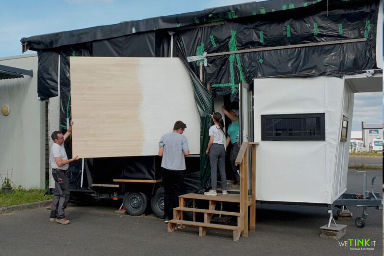 Une Tiny House en construction