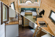 L'intérieur de deux Tiny House