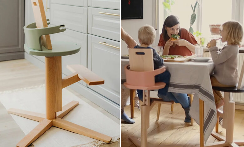 Une chaise bébé évolutive