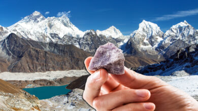 un gisement de lithium dans l'Everest