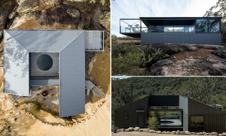 Une magnifique maison container avec piscine