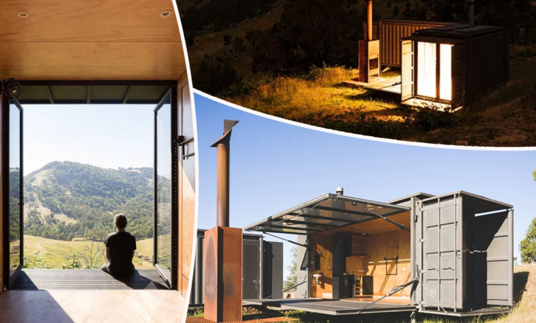 Une maison container modulaire