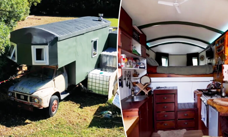 Un camion transformé en Tiny House