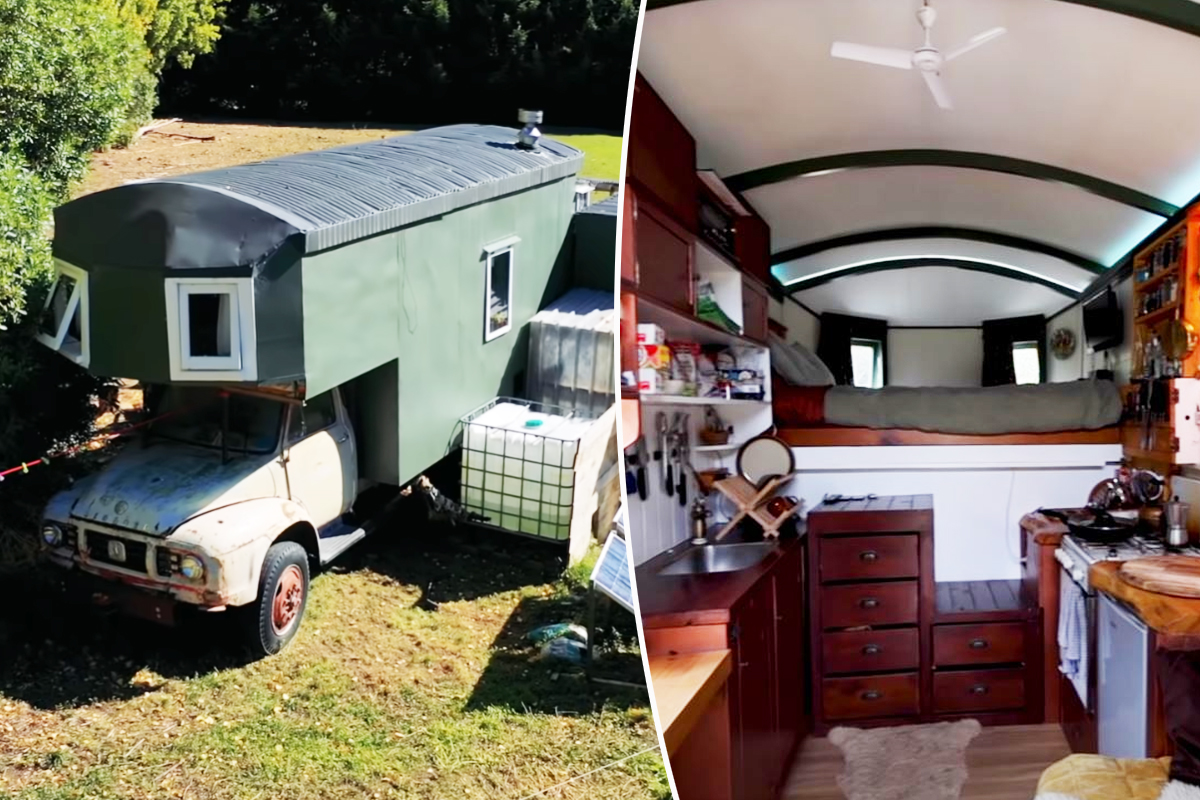 Un camion transformé en Tiny House