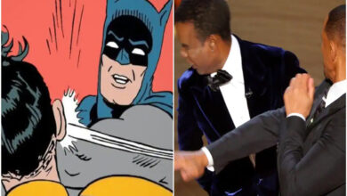 la baffe de Will Smith et le meme Batman et Robin