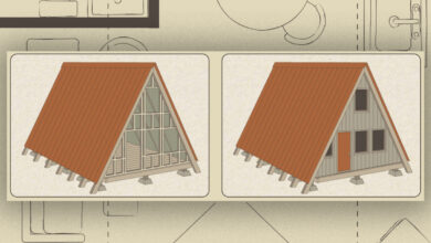 Des plans gratuits pour construire une maison en A