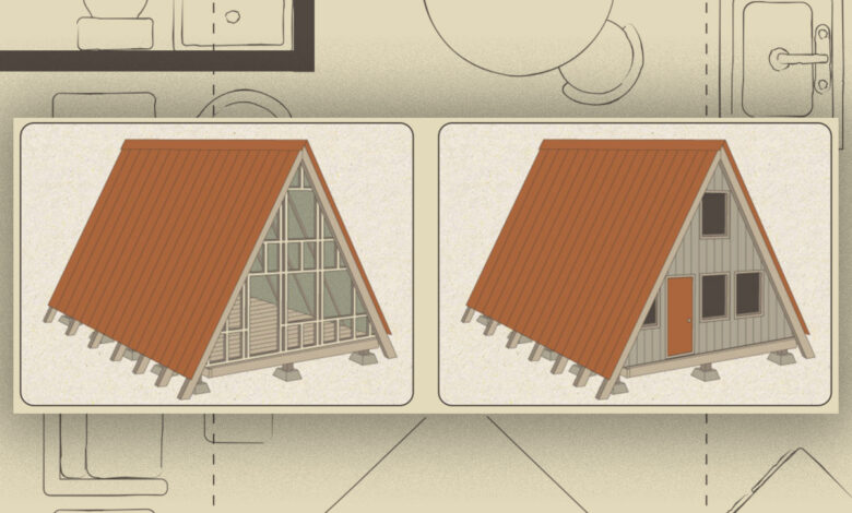 Des plans gratuits pour construire une maison en A