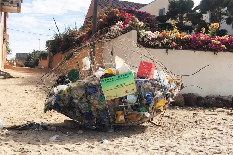 un poisson poubelle vu au Sénégal