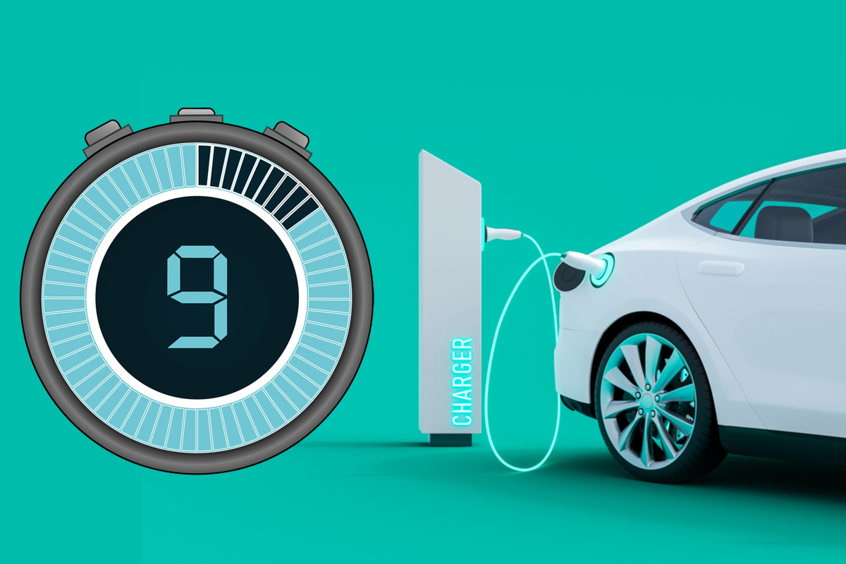 recharger une voiture en 9 secondes