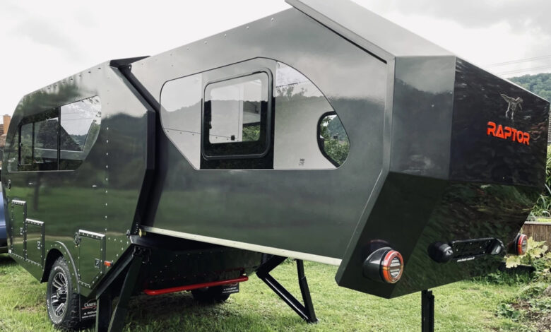 La remorque caravane Hunter Nature Raptor XC
