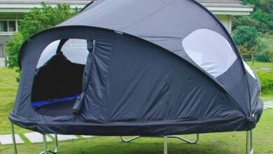 TRAMPOLINE TENT