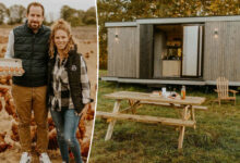Une tiny house à la ferme