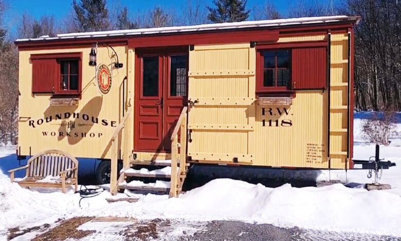 La Tiny House Bobber Caboose