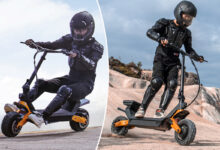 La trottinette qui se transforme en scooter électrique
