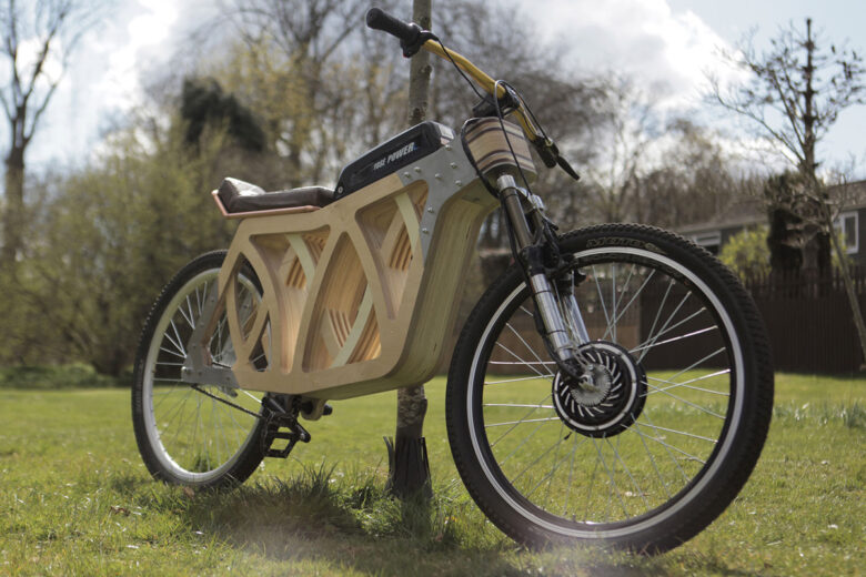 Le vélo électrique en bois Electraply