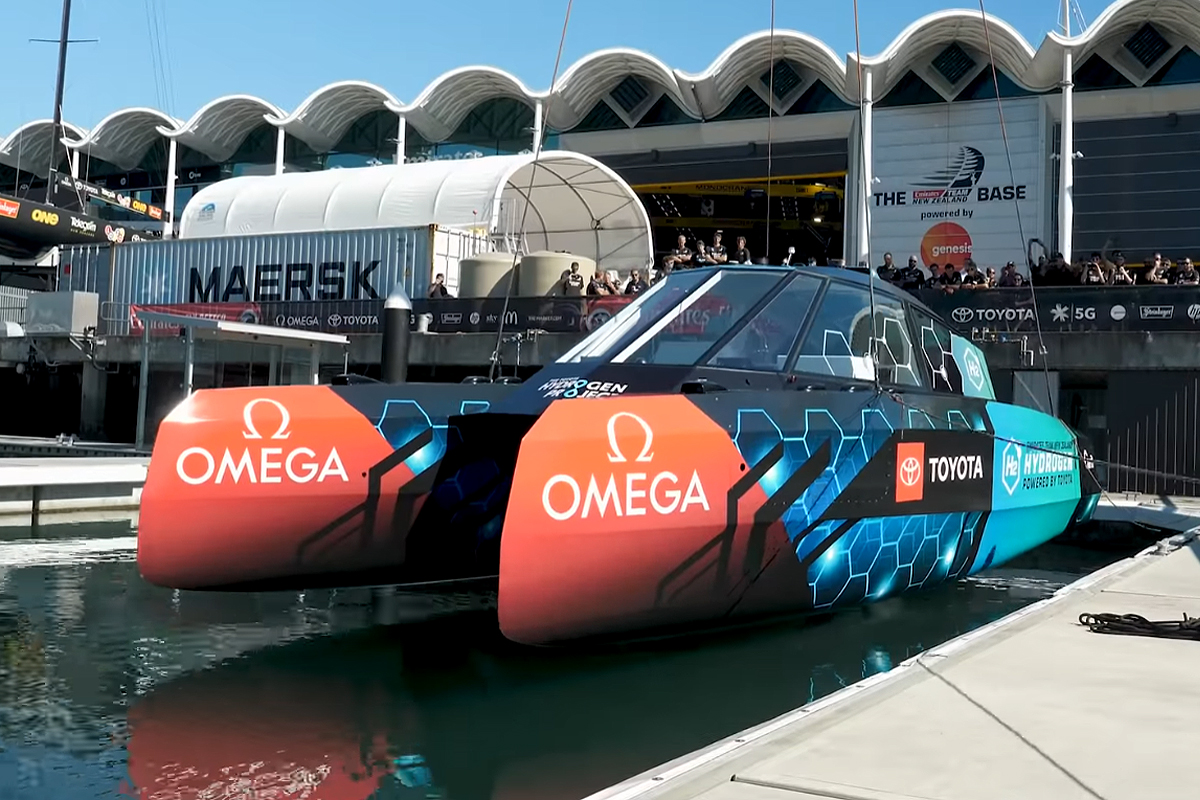 Un bateau à hydrogène