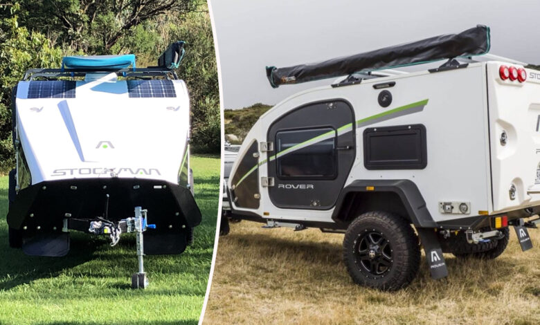 La caravane Teardrop Rover Stockman