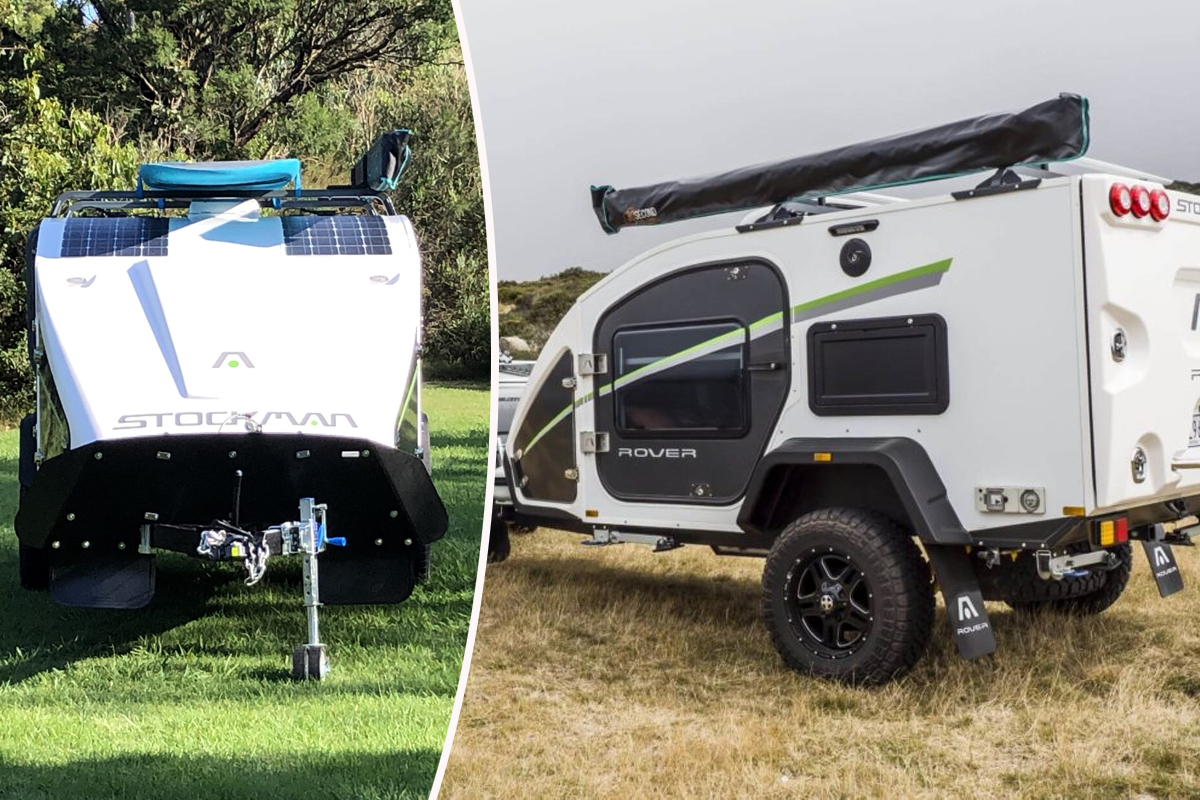 La caravane Teardrop Rover Stockman