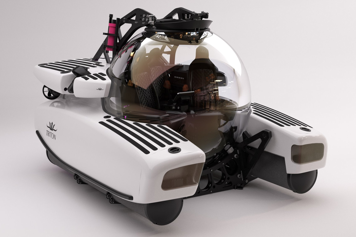 un catamaran submersible