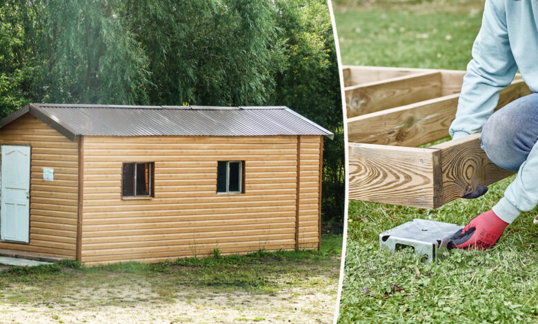 Un studio de jardin