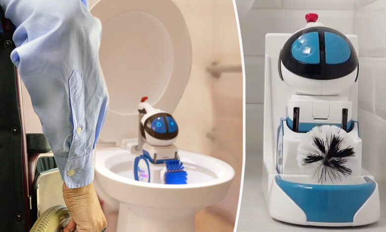 Giddel,le robot nettoyeur de WC
