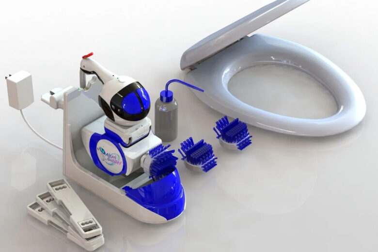 Un robot pour nettoyer les toilettes