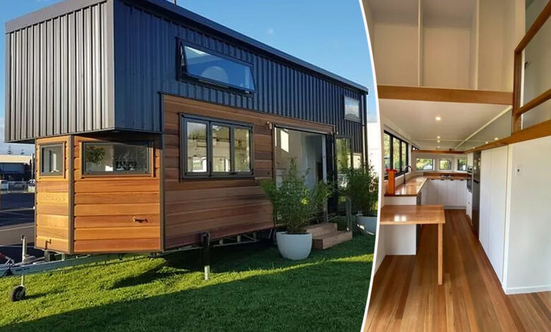 Holly, une grande et magnifique Tiny-House aux allures de maison container  (avec plans) - NeozOne