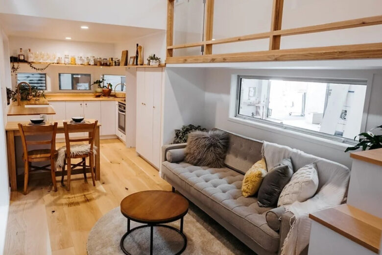 Le salon de la Tiny House