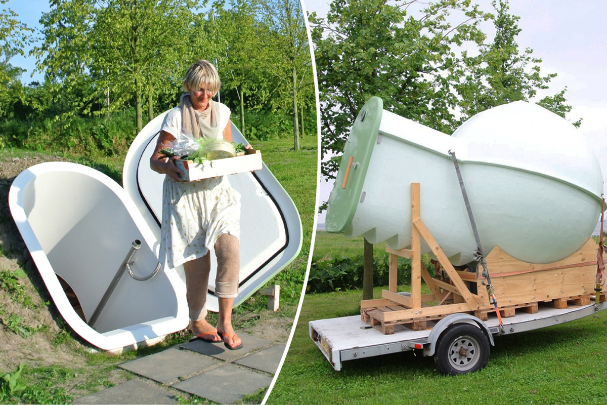 Le frigo enterré GroundFridge