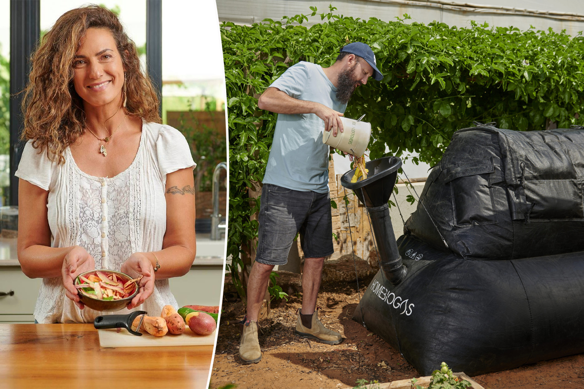 Un biodigesteur domestique