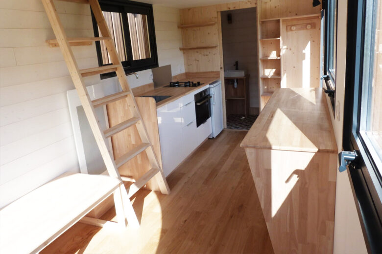 L'intérieur de la Tiny House