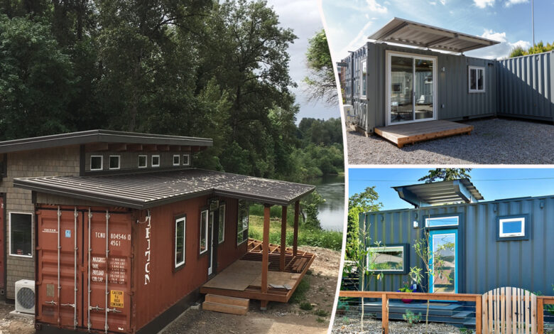 3 maison container de Relevant Buidings