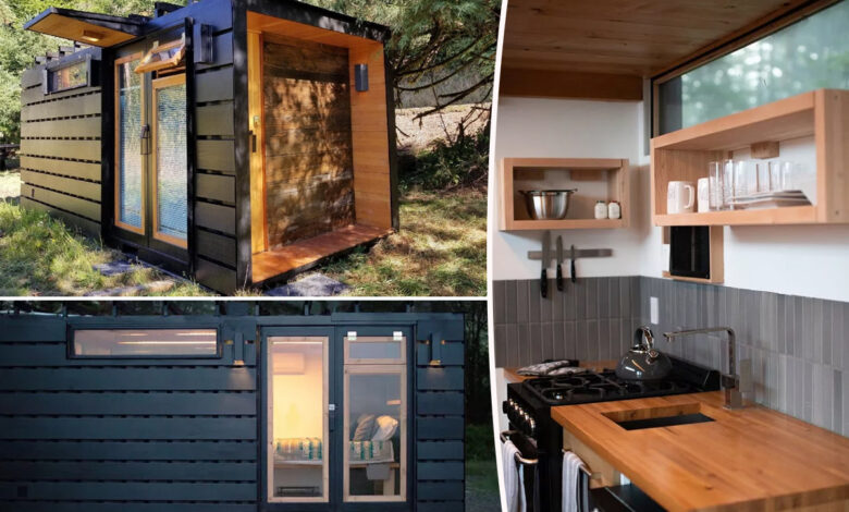 True Studio, une maison en conteneur d'expédition moderne