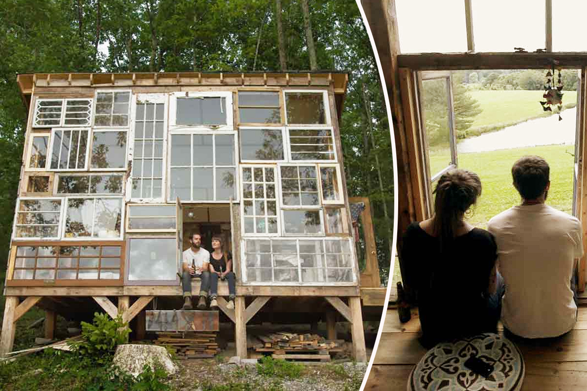 Une incroyable maison tout en fenêtres