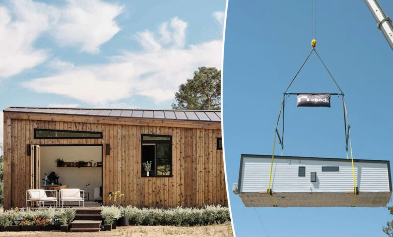 Une maison montée en seulement quelques semaines