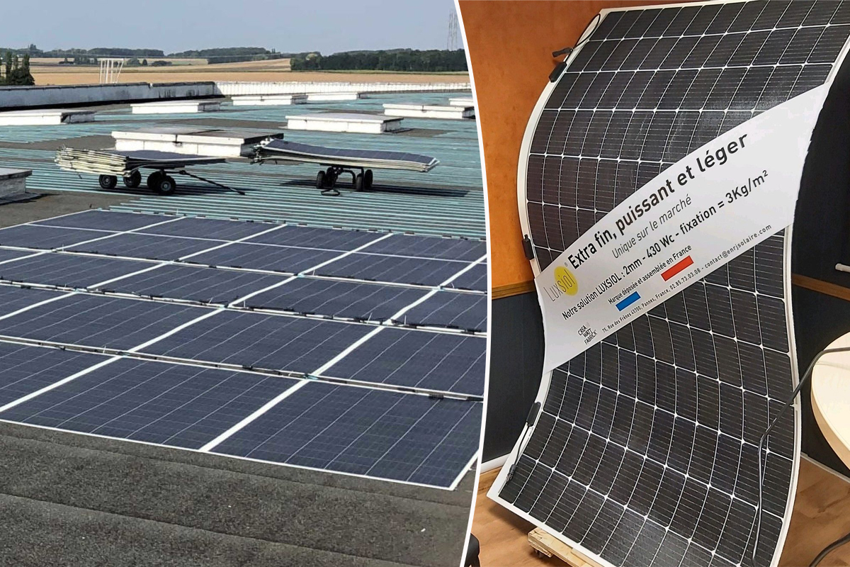 des panneaux solaires léger et facile à installer