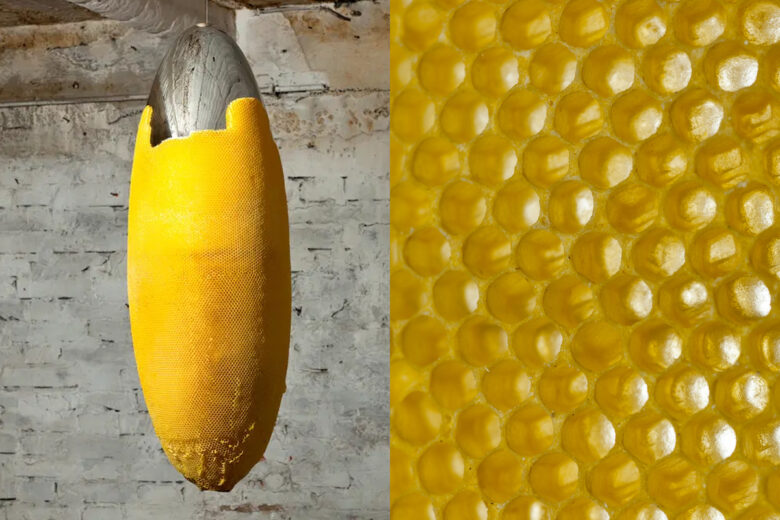 Un dôme sculpté par des abeilles