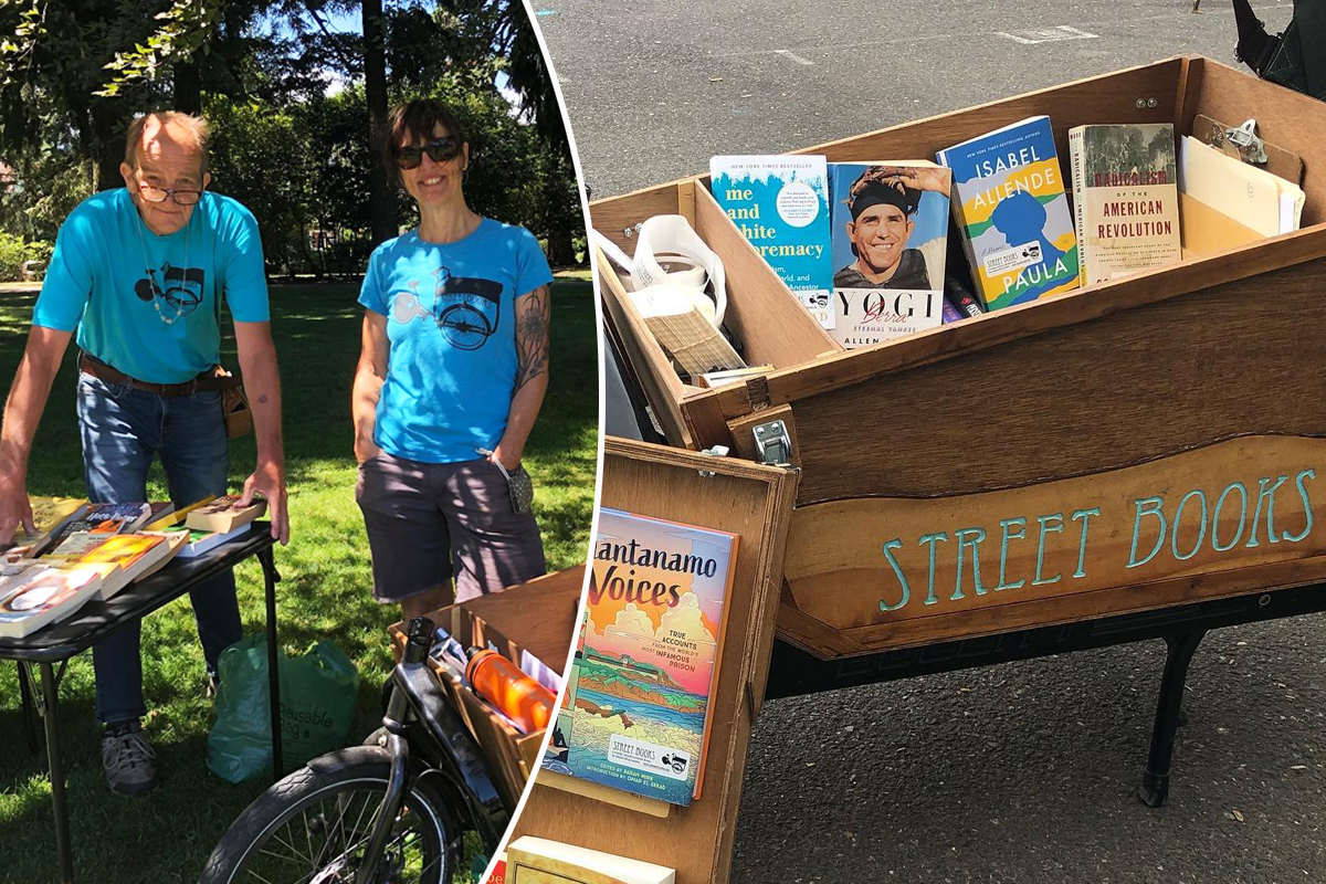 L'équipe de Streek Books dans un parc