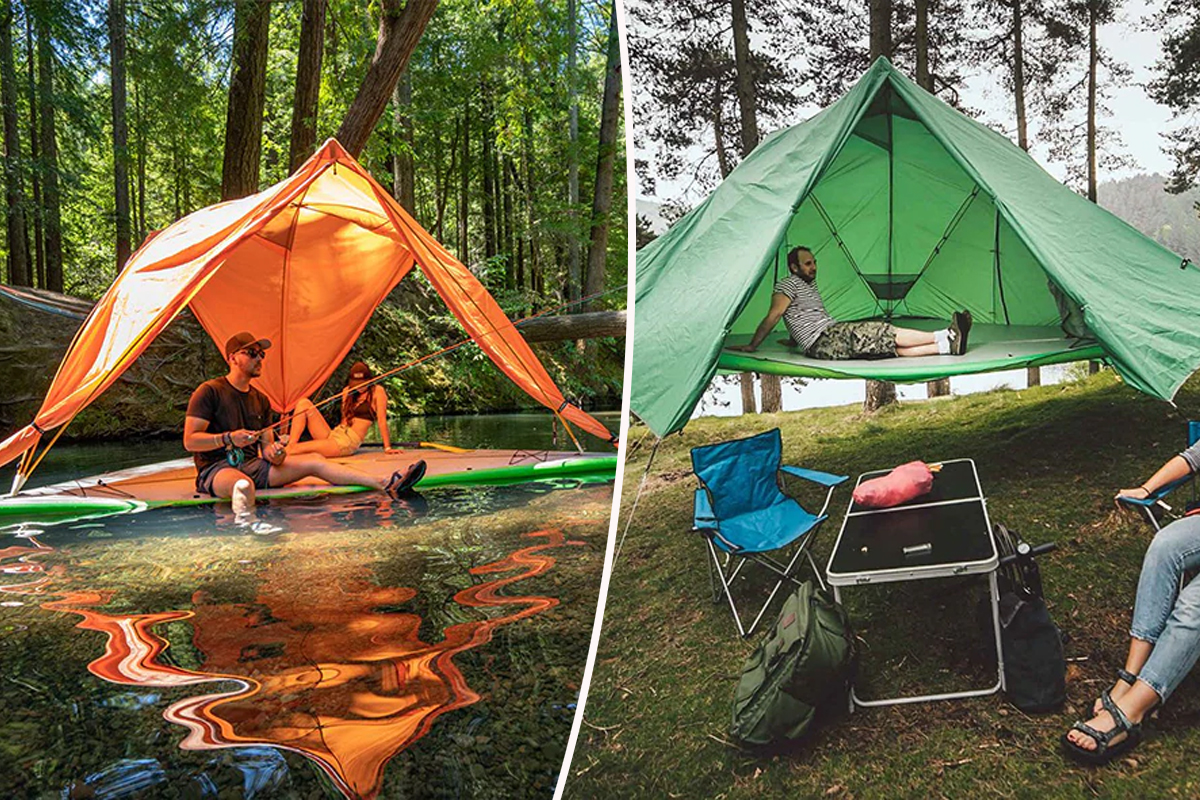 Tente à trois éléments Universe pour 5 personnes