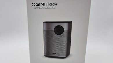 La boite du du vidéoprojecteur XGIMI HALO+