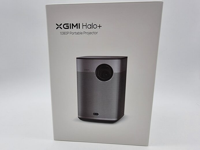 La boite du du vidéoprojecteur XGIMI HALO+