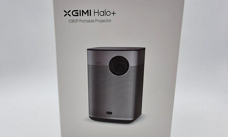 La boite du du vidéoprojecteur XGIMI HALO+