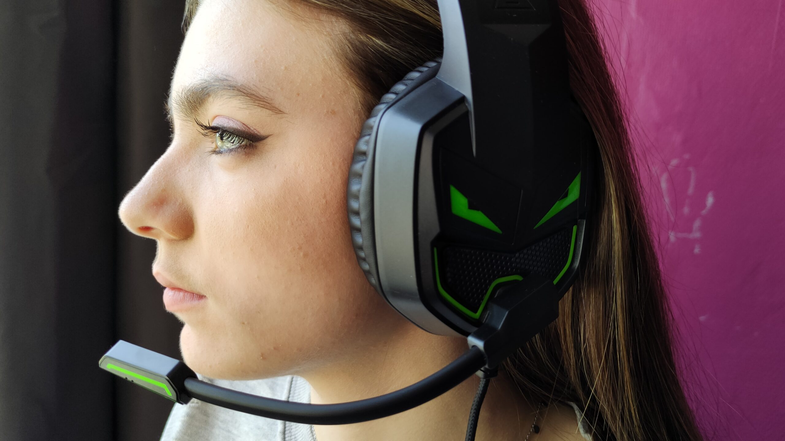 EKSA Fenrir Casque Gaming à Réduction de Bruit avec Micro pour